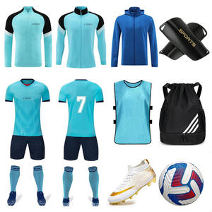 Kit de maillot de football à séchage rapide personnalisé pour hommes uniforme de football avec chemise sublimée pour les fans de football - Product Image 3