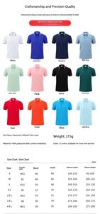 Camiseta <span class=keywords><strong>Polo</strong></span> de Manga Corta Unisex, Precio de Fábrica de Bangladesh y China, Ropa de Trabajo, Cuello Camisero, Diseño de Doble Cara - Product Image 2