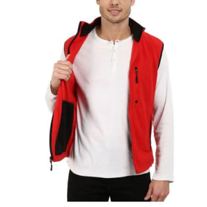 Gilet en polaire polaire haut de gamme pour homme, imperméable, coupe-vent, avec fermeture éclair, taille plus, pour l'hiver - Product Image 2