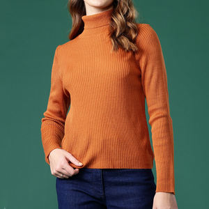 <b>Women</b> <b>Long</b> Autumn/Winter Oversized Mockneck <b>Sweatshirt</b> Loose Fit Casual Pullover Warm Fleece Soft Daily Wear Front Logo High - Product Image 2