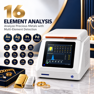 Testeur de pureté de l'or de bureau, spectromètre XRF haute précision pour la vérification de la pureté des lingots et des métaux recyclés - Product Image 3