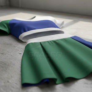 Uniforme de Animadoras Personalizado con Spandex para Eventos Deportivos Escolares y Actuaciones al Aire Libre, Suministro de Fabricante para Pedidos al por Mayor - Product Image 6