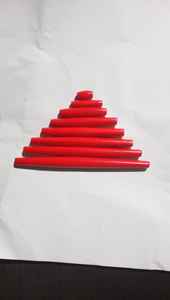 Pipes à cheveux en os de couleur violette sur mesure de taille 0.5 pouces à 4 pouces idéales pour les créateurs de bijoux autochtones et tribaux - Product Image 4