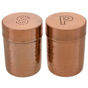 Latest Design Home Dining Table <b>Salt</b> and <b>Pepper</b> Jar Made of Gold Metal Hammered Stainless Steel <b>Salt</b> and <b>Pepper</b> Condiment Jar - Product Image 6