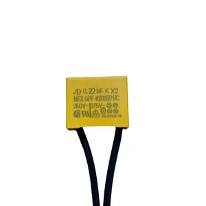 เทปสายไฟนิรภัย AD K X2 ความจุ 0.1uF 0.15uF 0.22uF 0.33uF 0.47uF 250V-275V พร้อมปลอกหุ้มและสายไฟแบบยืดหยุ่น - Product Image 4