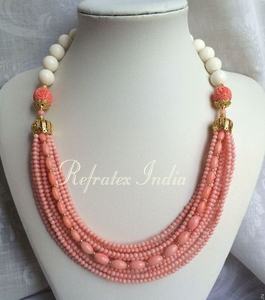 Collar de cuentas exclusivo a la moda, suministro y fabricación a granel de refractex, fabricación de la India hecha en la mejor calidad y bajo Pr - Product Image 2