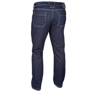 Jeans de Mezclilla para Hombre, Corte Recto, Lavado a la Piedra, Cintura Alta, Cierre de Botones, Estilo Casual, Algodón de Peso Medio, Acabado Lavado - Product Image 2