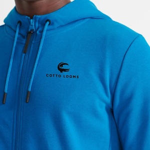 Sweats à capuche unisexes respirants de couleur unie, pull en molleton de coton mélangé, nouveauté, vêtements de mode streetwear premium - Product Image 4