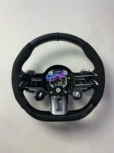 <span class=keywords><strong>Volant</strong></span> en fibre de carbone personnalisable pour Mercedes-Benz AMG GT G63 W213 W223 W206 W205 W204 <span class=keywords><strong>A45</strong></span> GLA45 E63 G65 X290 - Product Image 5