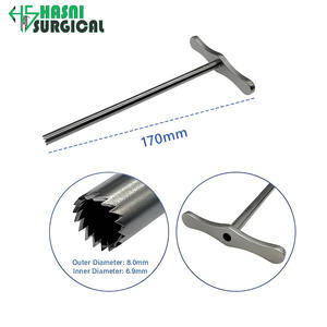 Trepano Visual para Endoscopia Transforaminal, Instrumentos Quirúrgicos Endoscópicos Manuales de Acero Inoxidable para Uso Ortopédico - Product Image 6