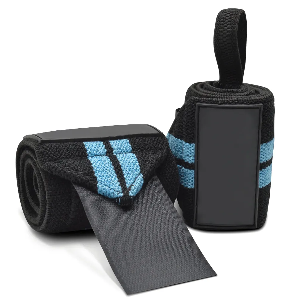Weight Lifting Gym Wrist Wraps Straps Gym Wear Support Strength Elasticated Hand Bandage Wraps