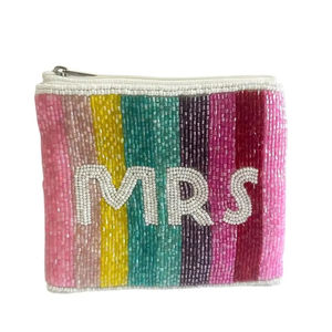 กระเป๋าใส่เหรียญปักลูกปัดสวยงามสำหรับผู้หญิง - Product Image 1