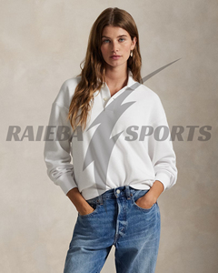 Pull décontracté d'hiver pour femme de très haute qualité, col rond, boutonné devant, 100% laine, anti-boulochage, séchage rapide, personnalisé - Product Image 3