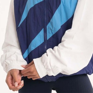 Veste polaire athlétique pour femme-coupe ajustée, haut de course à glissière complète avec trou pour le pouce, doublé polaire pour plus de chaleur - Product Image 5