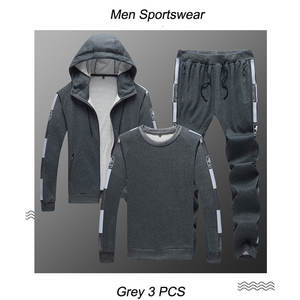 Chándal de hombre fabricante pakistaní 100% algodón color sólido con capucha conjuntos de Jogger para invierno nuevo último diseño - Product Image 4