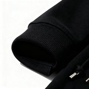 Sweat-shirt à capuche unisexe surdimensionné pour hommes et femmes, style vintage, pull, streetwear, mode décontractée, hauts 100% coton, tricot imperméable - Product Image 2