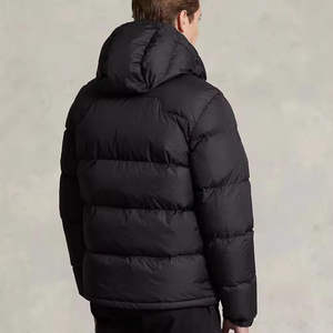 Chaqueta de Invierno para Hombre, con Capucha, Tejida, Informal, con Cuello Alto, Acolchada, Impermeable, Cortavientos, de Algodón, Proveedor Mayorista - Product Image 2