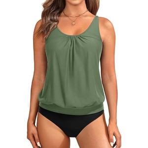 2026 Summer Custom Ribbed Knit Women Beachwear <b>Set</b> Beach Holiday Outfit Private Label Swimwear - Product Image 1