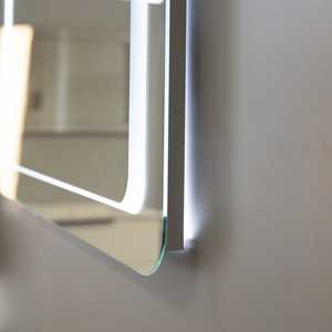 90x60 LED Backlit Front Sandblasted <b>Mirror</b> - Product Image 4