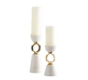 Elegante candelabro de hierro rústico, artículo de decoración Vintage para el hogar para fiestas y regalos - Product Image 5