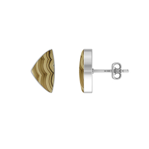 Pendientes de Plata de Ley 925 de Primera Calidad, Diseño de Mariposa, Cierre de Mariposa, Engaste de Bisel, para Boda - Product Image 3