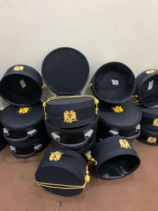 หมวกปักมงกุฎสีดำรูปพระราชพิธีแบบสก๊อต32ND - Product Image 5