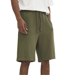 กางเกงขาสั้นผู้ชายพรีเมียม ผ้าฝ้าย 100% สีพื้น เป็นมิตรกับสิ่งแวดล้อม น้ำหนักเบา แห้งเร็ว สวมใส่สบาย เหมาะสำหรับออกกำลังกายและสวมใส่ลำลอง - Product Image 2