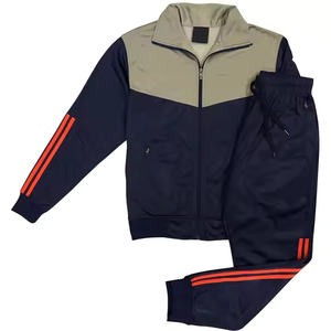 ชุดกีฬาผ้าคอตตอนพร้อมโลโก้กำหนดเองชุดวอร์มแฟชั่นของผู้ชายสินค้ามาใหม่2025 - Product Image 6