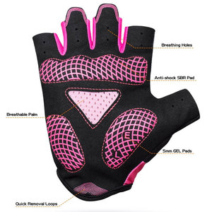 Guantes de Ciclismo de Invierno de Medio Dedo de Alta Calidad, Antideslizantes, Resistentes al Viento, Unisex, Protección para las Manos, Último Diseño, Venta al Por Mayor - Product Image 3