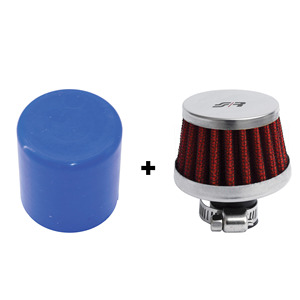 Nuevo Kit Simoni Racing Pop-off ABTX para Abarth Mito 1.4 T-Jet - Silicona Azul - Product Image 2