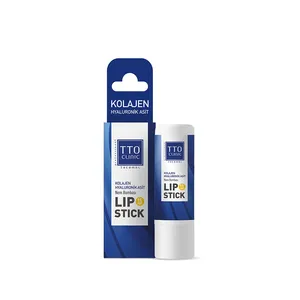 TTO ClinicLip Stick Colágeno Ácido Hialurónico SPF 15 5 Gr No Pegajoso Nutritivo Hidratante con Vitamina E, Aceite de Jojoba y Manteca de Karité - Product Image 1