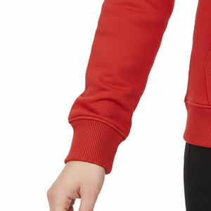Nueva Sudadera Deportiva Roja con Capucha, Gruesa, 100% Algodón, Estilo Urbano de Lujo, Corte Holgado y Ajustado, Sudadera Pesada Personalizable - Product Image 6