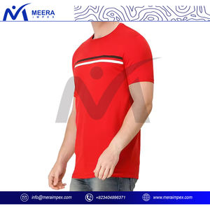 Camiseta personalizable para hombre con costuras duraderas, opciones de impresión de logotipo y ajuste moderno para deportes, oficina y eventos - Product Image 3