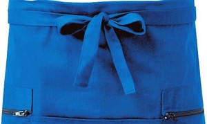 Delantal de media cintura Unisex, Utilidad de algodón polivinílico lavable para restaurante, Bar, uniformes de Chef de manga corta, uniformes al por mayor para mujer - Product Image 2