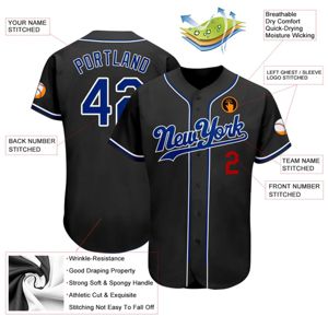 Maillot de baseball personnalisable-Design confortable et de haute qualité pour les équipes, les amateurs de sport et les tenues décontractées - Product Image 5