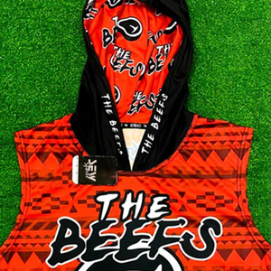Best Quality Latest Design Custom 7 on 7 American Football Uniforms Youth XL Regular Fit Sublimation Technique Wholesale Sets - Product Image 3