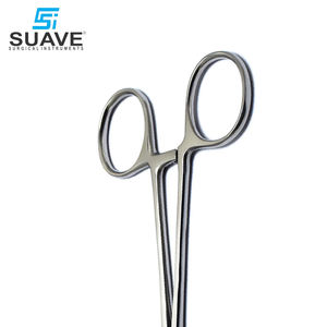 Alicates Mango de bloqueo Instrumentos quirúrgicos Hemostato de Mosquitos de acero inoxidable Fórceps rectos de SUAVE INSTRUMENTOS SURGICAL - Product Image 6