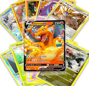 Lot assorti de 50 cartes Pokémon [Toute série] 50 cartes Pokémon + 1 carte Pokémon ultra-rare légendaire - Product Image 2