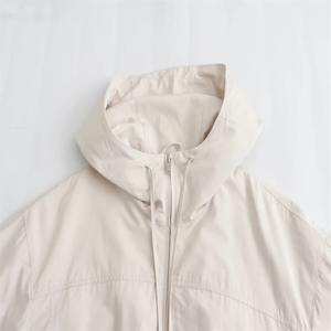 Chaqueta corta holgada informal con cremallera para mujer, estilo veraniego, a la moda, para principios de otoño, 2024 - Product Image 3