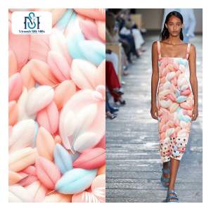 High Quality <b>Cheap</b> 100% Rayon Digital Print Fabric for Garments - Product Image 1