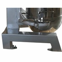 Nouveau mélangeur planétaire pour pâte à pizza de 30 litres, utilisation en boulangerie, 3 vitesses, machine à cuire électrique automatique avec farine et blé