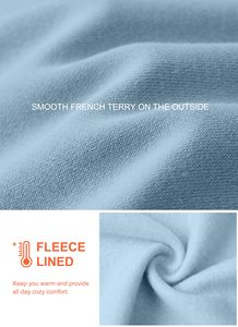 Women's Oversized Fleece Hoodie With Pocket Loose Fit Casual Athletic <b>Workout</b> Pullover Printed, Knitted <b>Hoodies</b> for Woman's - Product Image 5