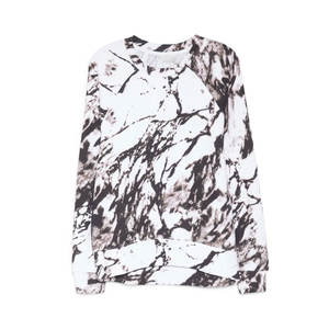 Vente en gros de sweat-shirts à col ras du cou et à manches longues, décontractés, solides et amples, pour femmes - Product Image 5