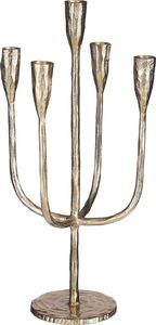 Candelabro Nórdico Minimalista de Latón y Hierro, Portavelas Geométrico en Forma de U, Soporte Decorativo Moderno de Mediados de Siglo para Eventos - Product Image 4