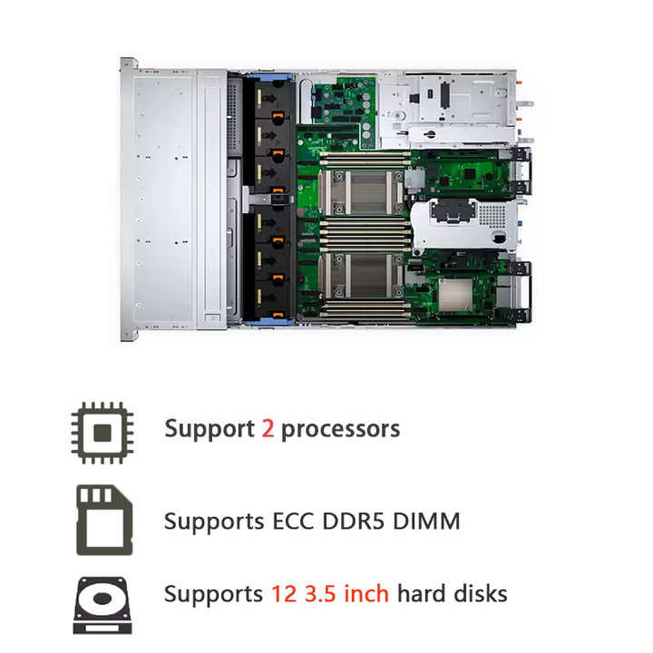 brand new r750xs r760 r630 r710 r7615 r730 r740 r740rx... High Performance PowerEdge R760xs R760 R750 R750xs R660 R660xs Rack 1U ...