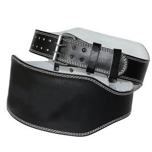 GAF Logotipo personalizado Fitness 10 MM Lumber Back Levantamiento de pesas Cuero de vaca Levantamiento de pesas Palanca Gimnasio Cinturón Hombres - Product Image 3