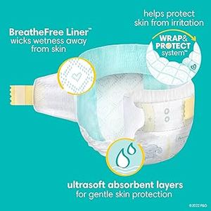Pañales Pampers Swaddlers y Baby Dry Pañales Premium Desechables XXL - Product Image 5