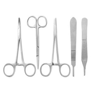 Sutur kit, Medical Instrument, Suture Practice Kit with <b>Silicone</b> <b>Pad</b> Medical Students Training Tools for needle holder - Product Image 3