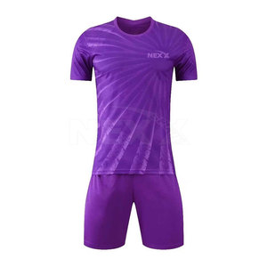 Premium Quality Custom Color Lightweight Breathable Short Sleeve Professional Soccer Uniform Team Wear for Soccer Players - Product Image 1