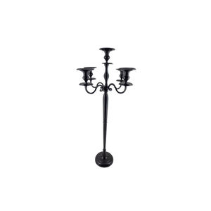 Ensemble décoratif pour la maison de 2 bougeoirs votifs ronds en métal de couleur argentée pour le salon et la décoration de table faits à la main - Product Image 3